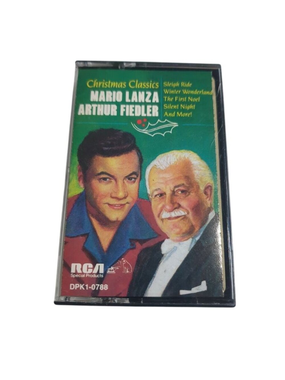 Mario Lanza Arthur Fiedler Christmas Classics RCA Cassette Tape DPK1 0788